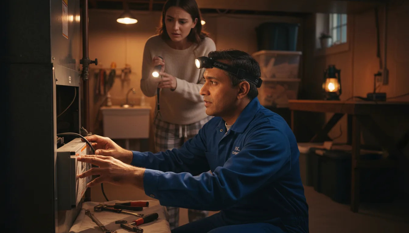 Central Heating Services in Connerville, OK · HVAC